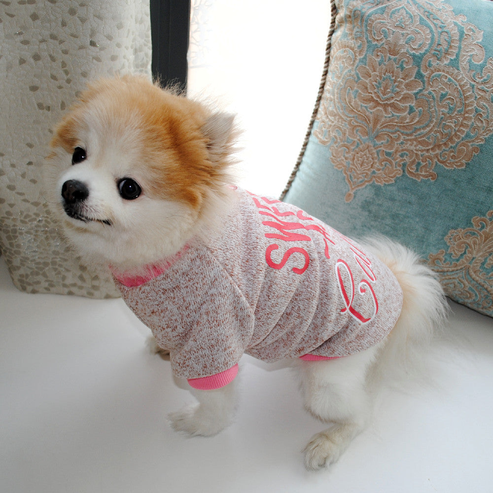HKM-185875 Soft Fleece Sweater for Dogs - Warm and Comfortable in Autumn and Winter, Available in Multiple Sizes