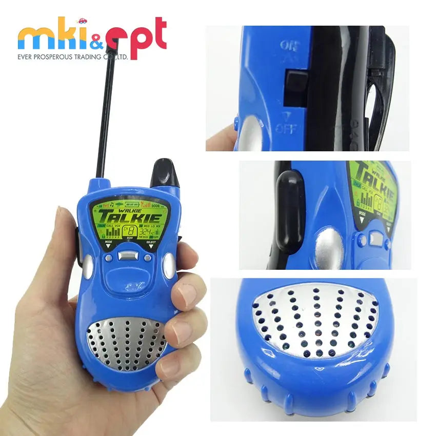 Children's Pretend Walkie Talkie Toy - Kid-Friendly, Compact Design, under 1.5km Range