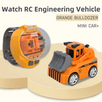 HKM-186195 2.4G Mini Remote Control Car for Kids – Alloy Engineering Car with Drift Function