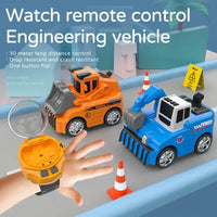 HKM-186195 2.4G Mini Remote Control Car for Kids – Alloy Engineering Car with Drift Function