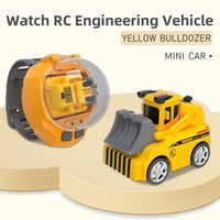 HKM-186195 2.4G Mini Remote Control Car for Kids – Alloy Engineering Car with Drift Function