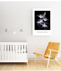 HKM-186195 Flower 5D Diamond Painting Kit with Resin Square Drill on Blended Cloth