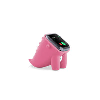 HKM-186387 Apple Watch Desktop Charger Stand - Silicone Pet Design for S1, S2, S3, S4, S5 Models