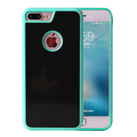 HKM-186451 Anti-Gravity Nano Adsorption TPU+PC Back Cover Case - Fashion Solid Color Design