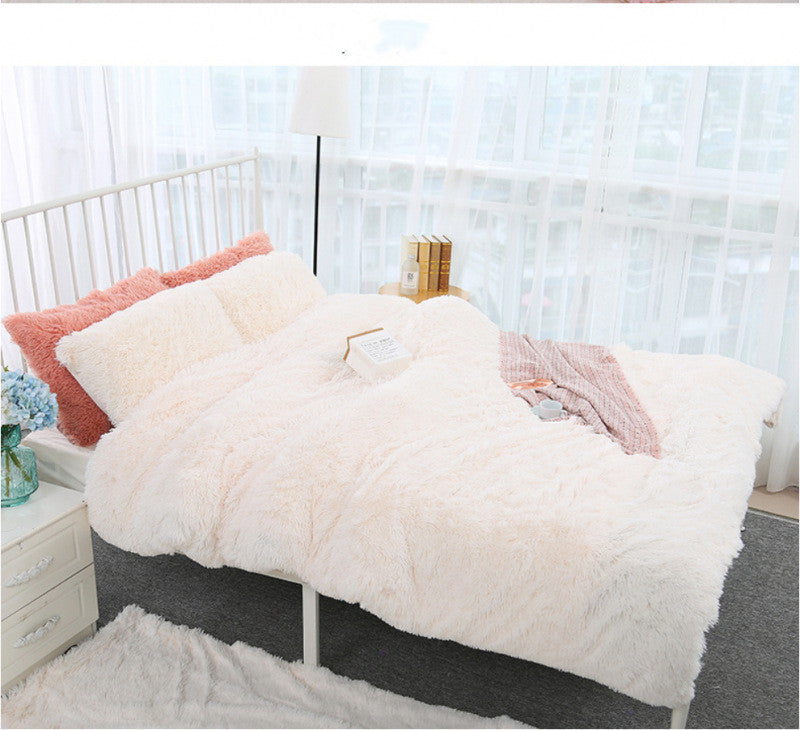 HKM-186515 Wind Blown Window Blanket - Mink Velvet with Pillow Case Options in Various Colors and Sizes, Including Wine Red, Beige, Light Pink, Light Grey, Purple, and Dark Grey