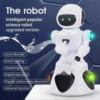 HKM-186771 Intelligent Educational RC Robot Toy with Light, Sound, and Remote Control for Ages 5 and Up