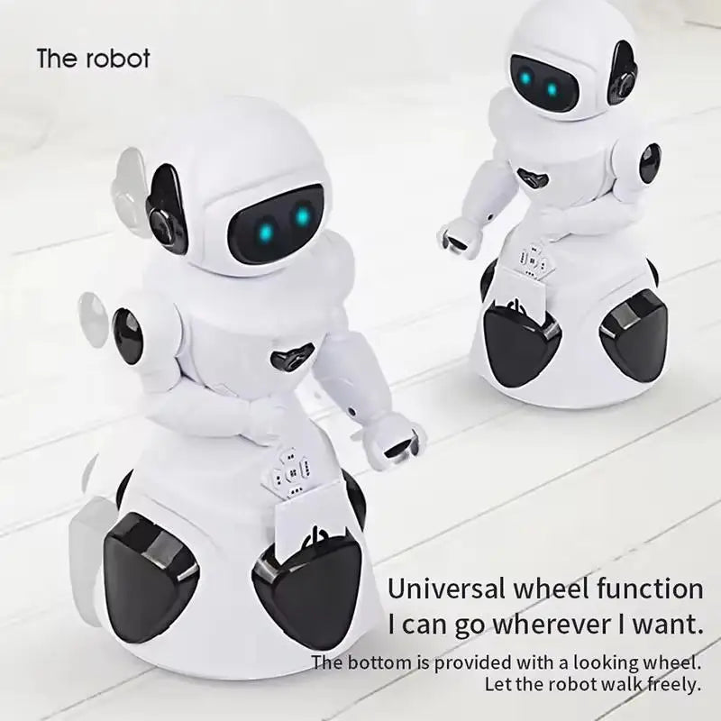 HKM-186771 Intelligent Educational RC Robot Toy with Light, Sound, and Remote Control for Ages 5 and Up