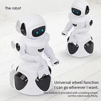 HKM-186771 Intelligent Educational RC Robot Toy with Light, Sound, and Remote Control for Ages 5 and Up