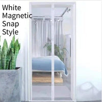 HKM-186899 Magnetic Mosquito-Proof Curtain for Doors - Yarn Material, Various Sizes