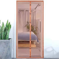 HKM-186899 Magnetic Mosquito-Proof Curtain for Doors - Yarn Material, Various Sizes