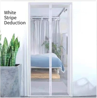 KTX-186899 Magnetic Mosquito-Proof Curtain for Doors - Yarn Material, Various Sizes