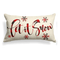 HKM-187027 Nordic Style Long Linen Lumbar Cushion Cover - Office Seat Cushion 30x50CM