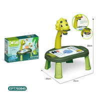 HKM-187155 Electric Educational Drawing and Painting Project Table for Kids with Projection, Age 5-7