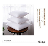 HKM-187347 Brushed Fabric Pillow Filler with Polyester Fiber Core - Multiple Sizes Available