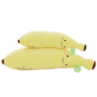 HKM-187347 Cute Banana Plush Pillow - Soft Fruit Doll for Cozy Sleeping and Playtime, Available in 40cm, 60cm, and 80cm Sizes