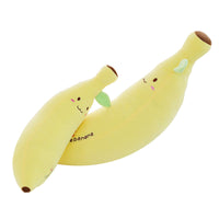 HKM-187347 Cute Banana Plush Pillow - Soft Fruit Doll for Cozy Sleeping and Playtime, Available in 40cm, 60cm, and 80cm Sizes