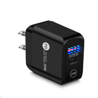 HKM-187411 20W Fast Charging Mobile Phone Charger with QC3.0 and PD Interface