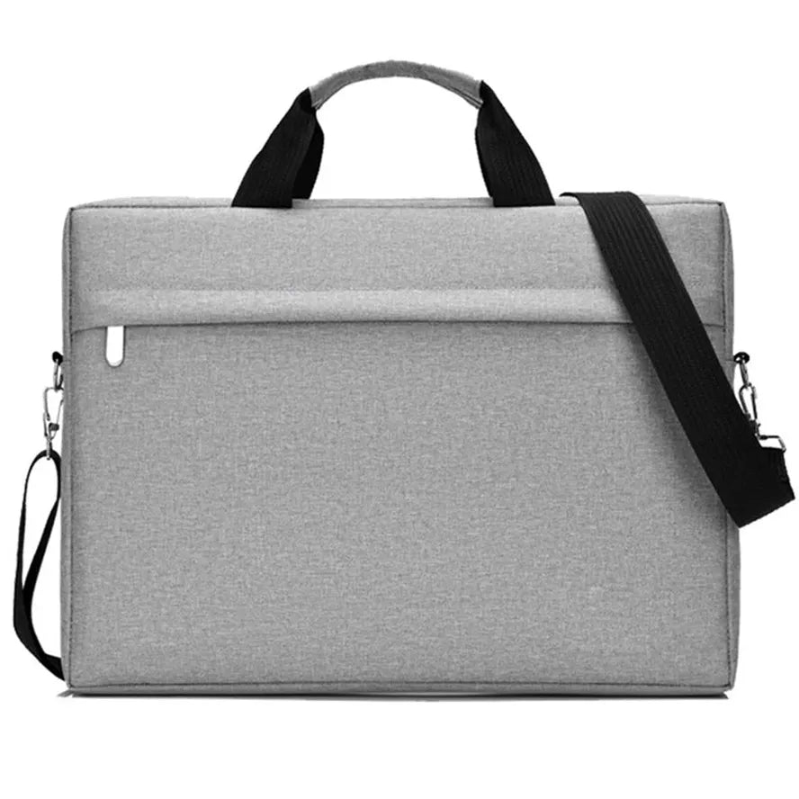 KTX-187411 Stylish Custom Briefcase for Laptop and Office Use with Zipper Closure