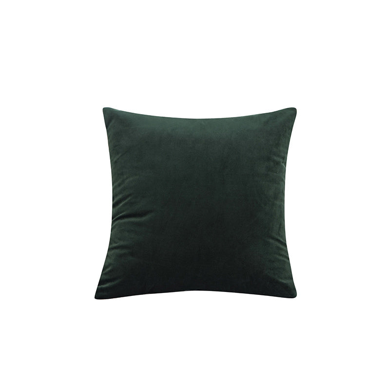 HKM-187411 Velvet Lumbar Support Pillowcase for Home and Office Use