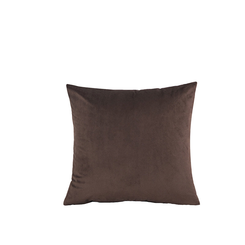 HKM-187411 Velvet Lumbar Support Pillowcase for Home and Office Use