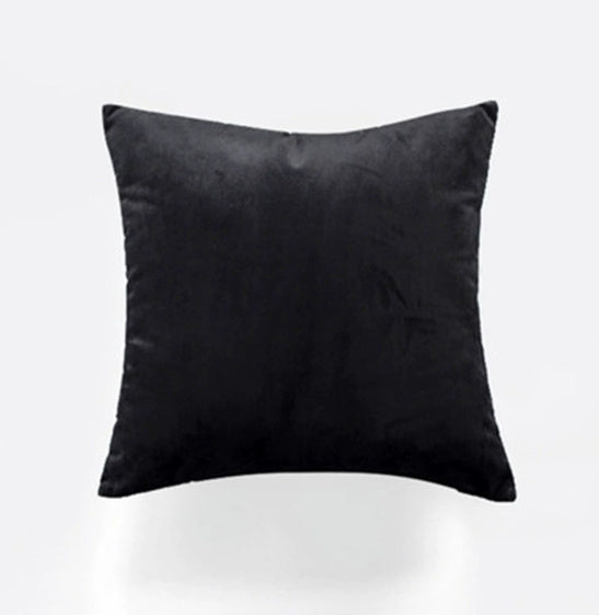 HKM-187411 Velvet Lumbar Support Pillowcase for Home and Office Use