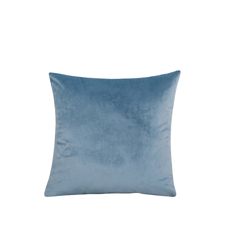 HKM-187411 Velvet Lumbar Support Pillowcase for Home and Office Use