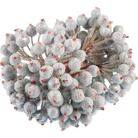 HKM-187475 Mori Girl Handmade Berry Foam Cream Drip Garland Accessories - Multicolor Set of 10