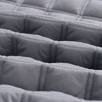 HKM-187667 All-Over Quilted Non-Slip Mattress Protector for 120x200cm Beds, Up to 10cm Height