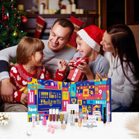 HKM-187795 Christmas Countdown Makeup Blind Box - 24-Grid Sensory Gift Set for Girls Ages 15-35