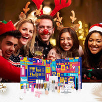 HKM-187795 Christmas Countdown Makeup Blind Box - 24-Grid Sensory Gift Set for Girls Ages 15-35