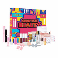 HKM-187795 Christmas Countdown Makeup Blind Box - 24-Grid Sensory Gift Set for Girls Ages 15-35