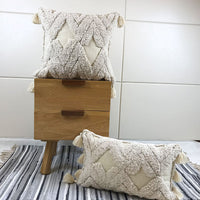 HKM-187795 Elegant Nordic Style Pillow Cushion Cover - Imitation Linen with PP Cotton Filling