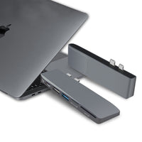HKM-187859 USB 3.0 8-in-1 Multi-Interface Card Reader for MACBOOK PRO 13/15 (2015-2018) with 5K Resolution Support
