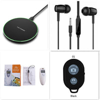 HKM-187859 Universal Bluetooth Remote Control for iOS and Android Devices - 10m Range, 6-Month Battery Life