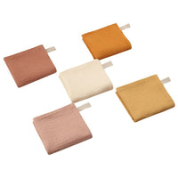 HKM-187923 5PC Baby Facial Cleansing Towels for Infants and Young Children - Soft Chemical Fiber