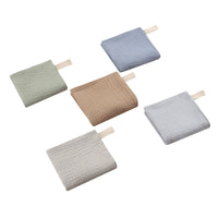 HKM-187923 5PC Baby Facial Cleansing Towels for Infants and Young Children - Soft Chemical Fiber