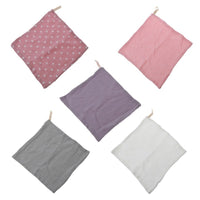 HKM-187923 5PC Baby Facial Cleansing Towels for Infants and Young Children - Soft Chemical Fiber