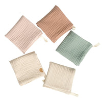 HKM-187923 5PC Baby Facial Cleansing Towels for Infants and Young Children - Soft Chemical Fiber