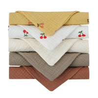 HKM-187923 5PC Baby Facial Cleansing Towels for Infants and Young Children - Soft Chemical Fiber