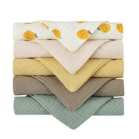 HKM-187923 5PC Baby Facial Cleansing Towels for Infants and Young Children - Soft Chemical Fiber