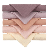 HKM-187923 5PC Baby Facial Cleansing Towels for Infants and Young Children - Soft Chemical Fiber