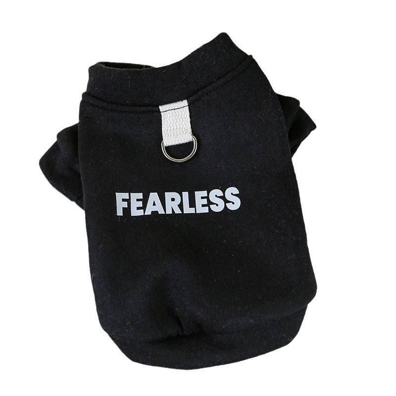 HKM-187923 Puppy and Cat Casual Open Button Sweater - Fearless Black & Dreamer Red, Sizes XS to XL