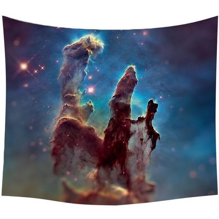 HKM-188051 Pillars of Creation Tapestry in 100% Polyester Fabric