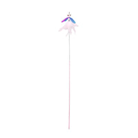 HKM-188115 Fairy Feather Retractable Large Fluffy Feather Funny Cat Toy