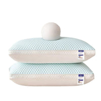 HKM-188307 Summer Cervical Support Pillow - Breathable Cotton Filling, Multiple Loft Options Available