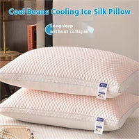 HKM-188307 Summer Cervical Support Pillow - Breathable Cotton Filling, Multiple Loft Options Available