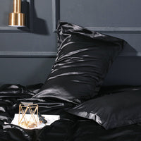 HKM-188563 Mulberry Silk Solid Color Pillow Cover, 48cm x 74cm for Single Pillow