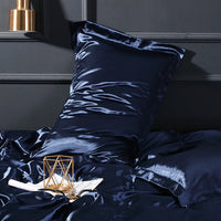 HKM-188563 Mulberry Silk Solid Color Pillow Cover, 48cm x 74cm for Single Pillow