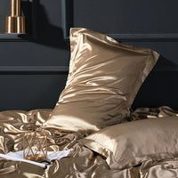 HKM-188563 Mulberry Silk Solid Color Pillow Cover, 48cm x 74cm for Single Pillow