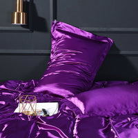 HKM-188563 Mulberry Silk Solid Color Pillow Cover, 48cm x 74cm for Single Pillow